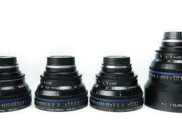Rent: Zeiss CP.2 Compact Primes - 4 Len Kit
