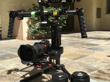 DJI Ronin M + A7sii + 3 lenses + Small HD Monitor Kit