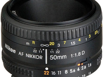 Rent: Nikon Nikkor 50mm f/1.8