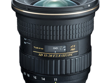 Rent: Tokina AT-X 11-20mm f/2.8 Pro DX