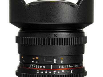 Rent: Rokinon Cine 14mm T3.1 EF