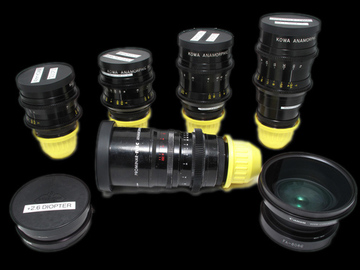 Rent: Kowa Anamorphic Prime Lens Set