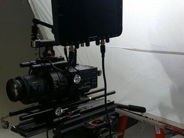 Rent: FS700R Package w/ Cage, Lens & Batteries