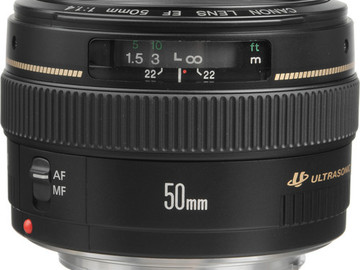 Rent: Canon EF 50mm f/1.4 USM