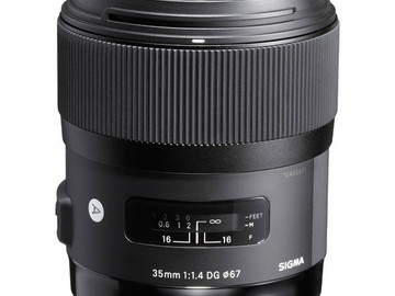 Rent: Sigma 35mm f/1.4 DG HSM Art
