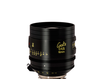 Rent: 16mm Cooke S4 T2.0 (110mm-D)