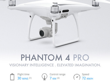 Rent: DJI Phantom 4 Pro Quadcopter