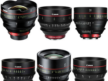 Rent: Canon CN-E EF 6 Lens Kit