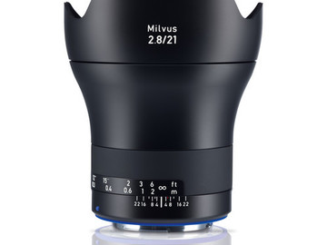 Rent: Zeiss Milvus EF 21mm F/2.8 ZE