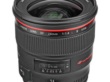 Rent: Canon EF 24mm F/1.4L USM ll