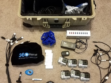 Rent: 360Rize Pro6 W/ 6 Gopro Cameras