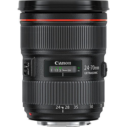 Rent a Canon EF 24-70 f/2.8 EF Zoom 82mm filter thread, Best