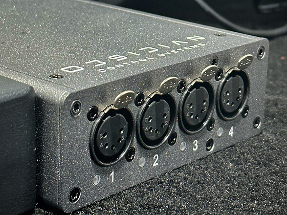 Rent a DMX Cart - 16 Universe - 8 CRMX + 8 Hardwire - Obsidian