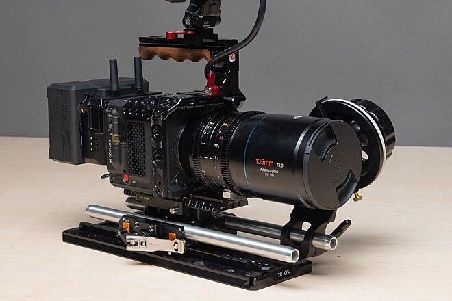 Rent a RED Komodo 6K Anamorphic Package - Vaxis Atom + monitor + 4