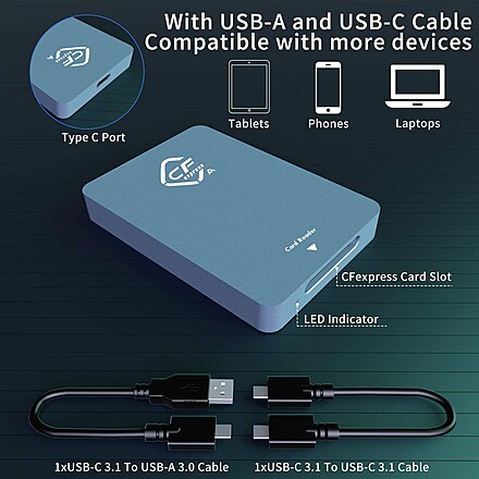 Rent a 2x Sony CFexpress 80GB Type A TOUGH Series Memory