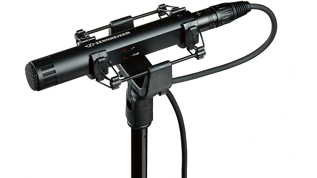 Rent a Sennheiser MKH 50 P48 Microphone Boom Mic + Softie