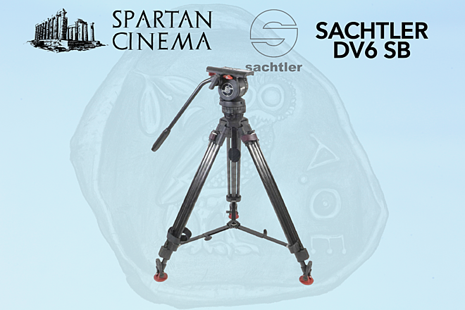 Rent a Sachtler DV6 SB Fluid Head + Carbon Fiber Tripod