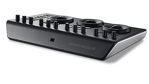 Rent a Blackmagic Design Resolve studio + Micro Panel color