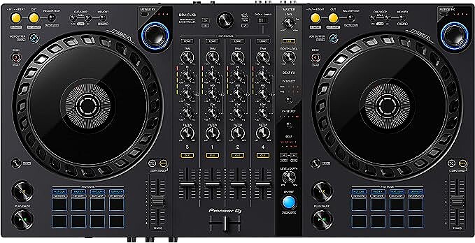 Rent a Pioneer DJ DDJ-FLX6 4-deck Rekordbox and Serato DJ