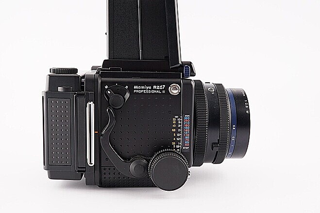 Rent a Mamiya RZ67 PRO II medium format film camera + lens +
