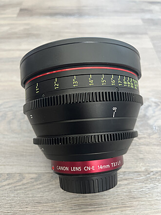 Rent a Canon CN-E 14mm T3.1 L F Cinema Prime Lens (EF Mount), Best