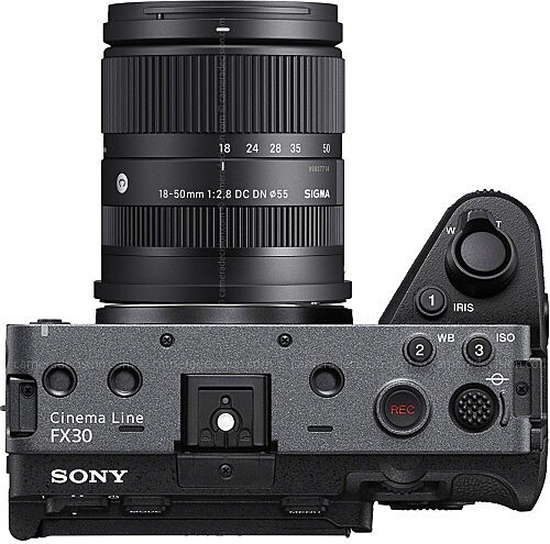 Rent a Sony FX30 + Sigma 18-50mm , Best Prices | ShareGrid Los