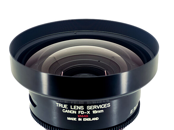 Rent a Canon FD-X TLS Rehoused 18mm T1.6 FF PL Lens (K-35 Match