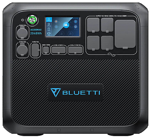 Rent a BLUETTI AC200MAX Power Station | 2,200W Battery with dolly cart,  Best Prices | ShareGrid Los Angeles, CA