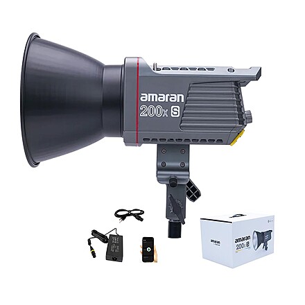 Rent a Amaran 200x S Bi-Color Key Light with Light Dome 3, C-Stand