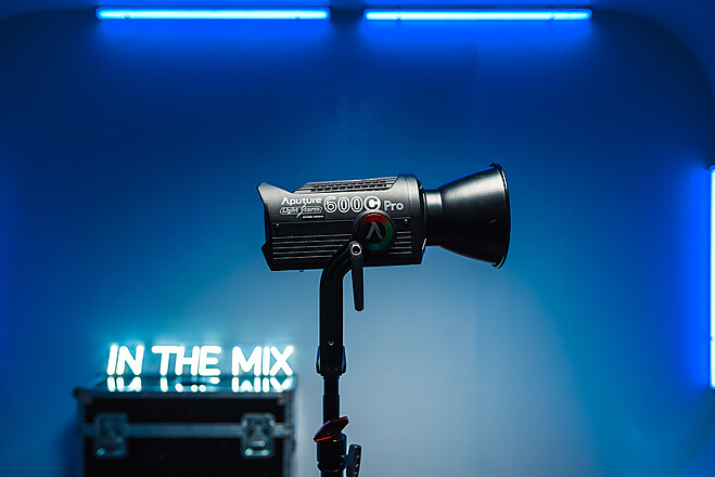 Rent a Aputure LS 600c Pro RGB LED with Aputure Light Dome