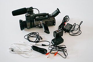 SONY DCR-PD150 ジャンク品 箱あり minisテープ付き