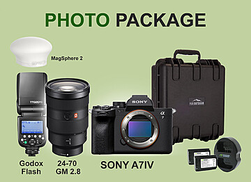 Rent: Sony a7 IV Photo Package w/ Lens and Flash