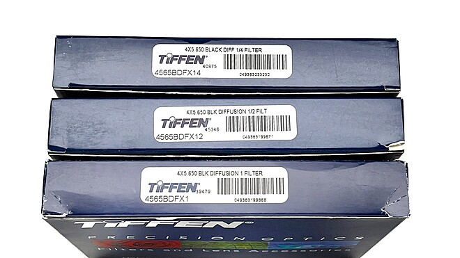 Tiffen 4x5.65-in Black Diffusion/FX 1 Filter For Rent
