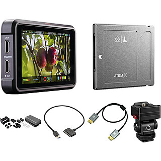ATOMOS NINJA V＋バッテリー＋ドッキングステーション＋SSD480G Rent a Atomos Ninja V w/ Battery, Hood, HDMI cable, 1 TB SSD, Best