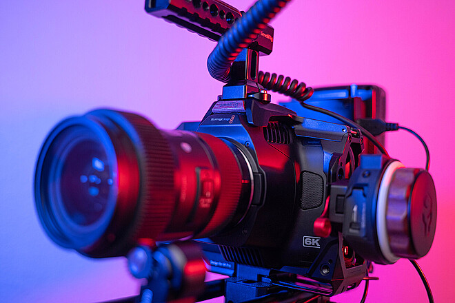 Rent a Blackmagic 6K Pro, Sigma 18-35mm f/1.8, Tilta Nucleus Nano