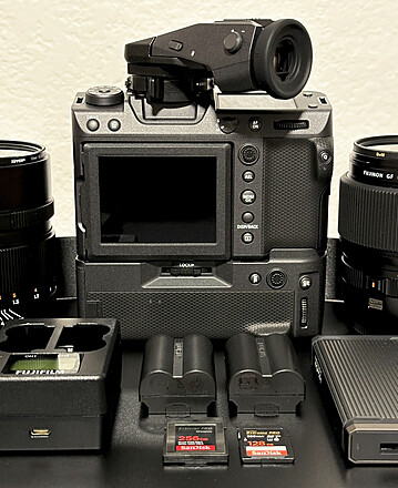 Rent a Fujifilm GFX 100 II Body w Battery Grip and more