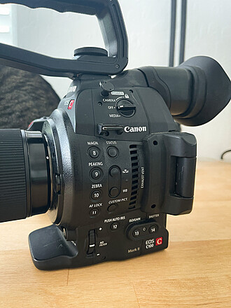 canon c100 mark2 キヤノン　レンズ付き Amazon | Canon EOS C100 Mark II シネマ EOS カメラ デュアル