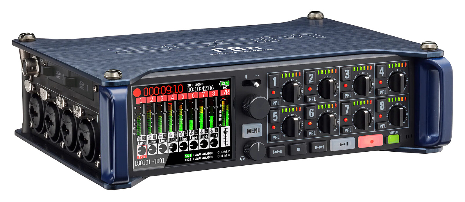 Rent a Zoom F8n Multi-Track Field Recorder, Best Prices