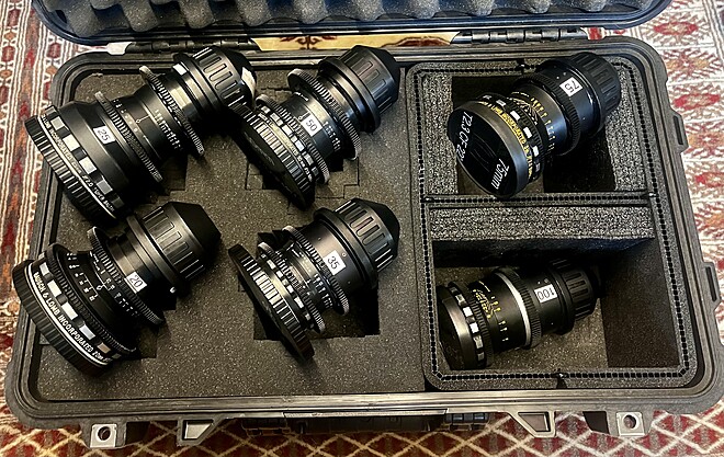 Rent a Bausch & Lomb Super Baltar 6 Lens Set comp w/ Zeiss Super