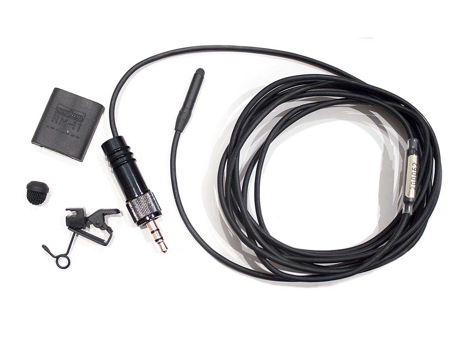 Sanken Cos-11D ラベリアマイク RAMSAコネクタ Sanken COS-11D Omni Lavalier Microphone SAN-11DWNBKT4SH B&H