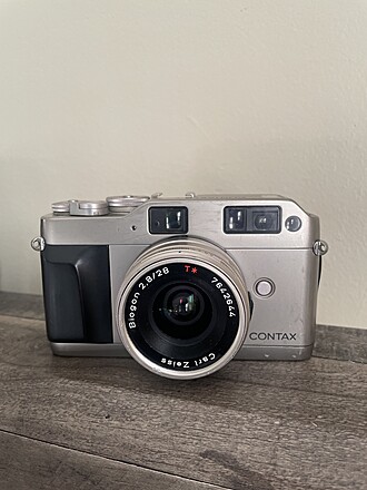 CONTAX レンジファインダー G1 Carl Zeiss 28mm 90mm CONTAX レンジファインダー G1 Carl Zeiss 28mm 90mm