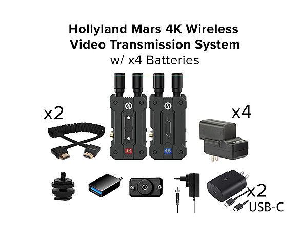 Rent a Hollyland Mars 4K Wireless Video Transmission System
