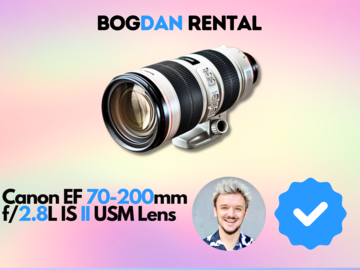 Canon EF 70-200mm f/2.8L IS II USM Lens