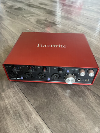 Rent a Focusrite Scarlett 18i8 2nd Gen USB Audio Interface, Best
