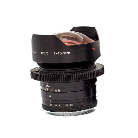 Rent a Contax Zeiss 15mm f/3.5 Wide Angle Vintage Full Frame Lens