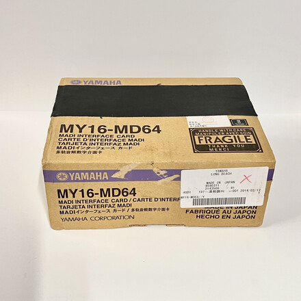 エム スプリヤディ専用ページ Rent a Yamaha MY16-MD64 MADI Multi-Channel Audio Networking