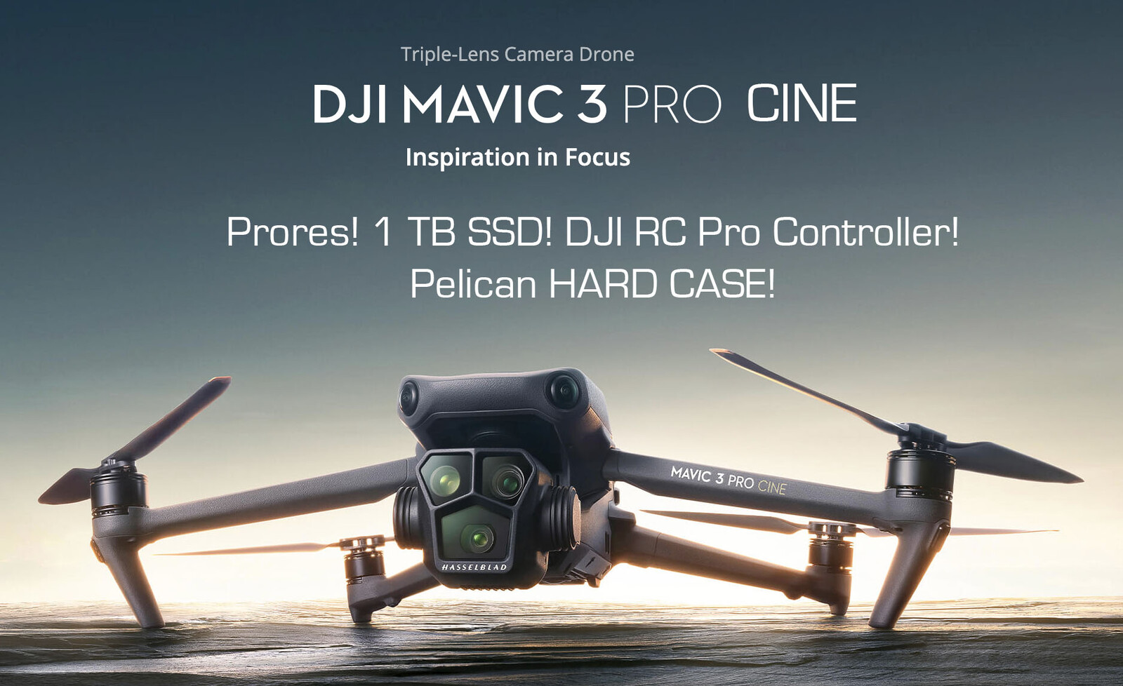 Rent a DJI Mavic 3 Pro Cine Premium Combo, Serial Number