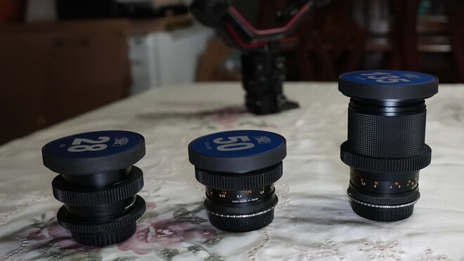 Rent a Sony FX3/Ninja V, Documentary package Zeiss Contax Lens Set