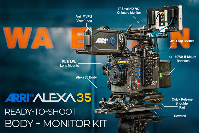 Rent a ARRI ALEXA 35 Cine Zoom Package w/ Wireless
