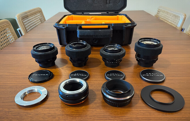 Rent a Pentax Super Takumar Lens Set (includes 8 element 50mm